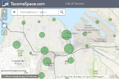 City Of Tacoma Dart Map Gallery